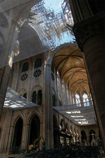 Restaurierungsarbeiten An Der Kathedrale Von Notre-Dame Können Endlich ...